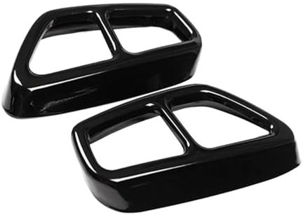 IBNA Auto Endrohre Doppelte Auspuffrohrabdeckung Für Das Auto Hinten Auspuffblende Für B&MW 5er G30 G31 2017 2018