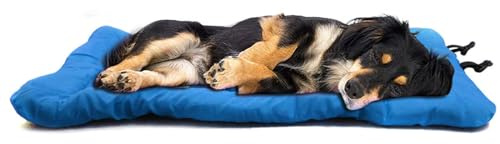 Ruiqas Portable Dog Sleeping Bag Washable Camping Dog Mat Durable Pet Beds Warm Puppy Mattresses