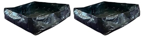 Selections Pack of 2 Liners for Metal Raised Vegetable Bed in Green (100cm x 30cm)
