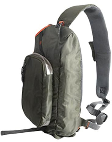 Glanhbnol Fliegenfischen Slings Pack Outdoor Brusttasche Angelgerät Aufbewahrung Umhängetasche Angelwerkzeug Tragetasche Leicht Zu Tragen