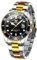 OLEVS Uhren Herren Schwarzes Gesicht Große Analoge Business Kleider Uhr für Männer Luxus Lässig Gold Silber Ton mit Datum Armbanduhr Herren wasserdichte Leuchtende Edelstahl Herrenuhr Geschenk