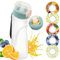 Air Gourde ABBISENSE™ sans BPA Bouteille Tritan 750 ml | 6 capsules pods saveurs fruités OFFERTES | Eau 0 sucre Bouchon anti-fuite et paille pour adulte enfant | Gym, sport, ecole, exterieur