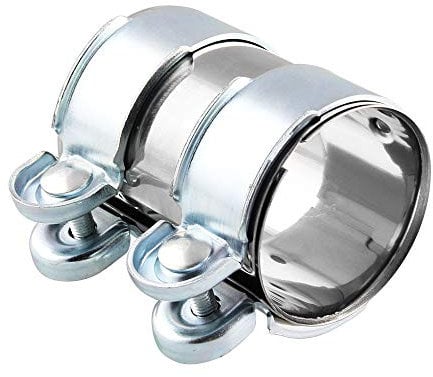 ZTYUANHANG Exhaust Clamp Pipe Connector for Audi A4 B8 Avant 2008-2015, Exhaust Repair Kit Exhaust Clamp Pipe Connector Exhaust Clamp,2.5inch