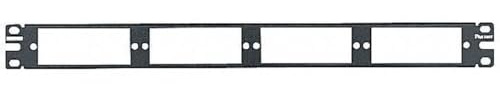 Panduit cfappbl1 24-Port Flach Multimode-Faser Patch Panel, schwarz