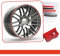 carstyling XXL Zierstreifen Wheel-Stripes für Autofelgen rot 7 mm ~~~~~ schneller Versand innerhalb 24 Stunden ~~~~~