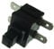 Ufixt Fits Numatic HENRY, HENRY, HENRY HVR200, HENRY HVR200-22, HENRY MICRO HVR200M, HENRY TURBO HVR200T and HENRY XTRA HVX200 Late 4 Tag Push Vacuum ON/OFF Switch