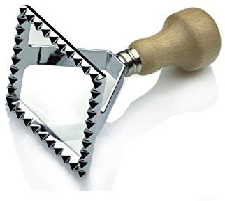Tredoni Coupe Tampon de Pâtes/Pâte Ravioli Carré 7cm - Grand Ravioli (Carré - 7 cm)