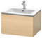 Duravit l-cube Waschtisch Waschbecken 1 Schubfach Eiche Mediterraneo