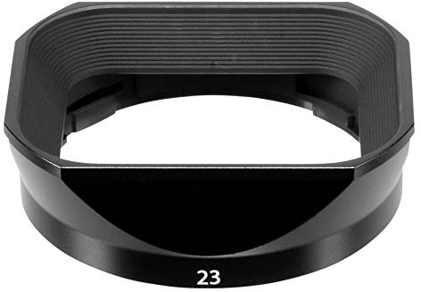 Fujifilm LH-XF23 Paraluce Metallico per Obiettivo XF23mmF1.4 R, Nero