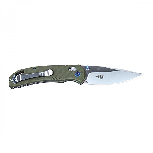 Ganzo Messer G7531 Grifffarbe: Grün - Klingenlänge: 8,9 cm - Verschlussart: G-Lock - Klingenstahl: 440C rostfreier Edelstahl