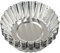 20 Stück Silber Edelstahl Muffinformen Muffinform Muffinförmchen Cupcake Förmchen Muffin-Form Backförmchen 6.5CM