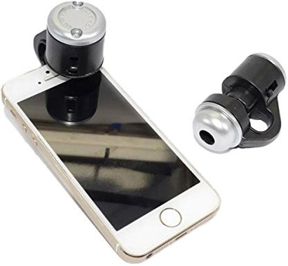 MASUNN Générique 30 X Zoom LED Loupe Clip-on Téléphone Mobile Microscope Micro Lens pour Apple Iphone Samsung