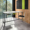 Stehtisch NOVA 180 x 70 cm groß Hochtisch Bartisch Tresentisch Theke, Gestellfarbe:Anthrazit