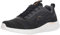 Skechers Bounder 52504, Scarpe Uomo, Black Mesh Pu Trim, 46 EU