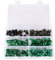 Alamor 177Pcs Kit Viti Bulloni per Carenatura Moto Viti per Honda/Yamaha/Kawasaki/Suzuki - Verde
