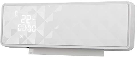 PUR LINE | Riscaldatore da parete in ceramica da 2000 W, display digitale, telecomando - Riscaldatore da parete in ceramica da 2000 W con timer settimanale e protezione contro il surriscaldamento