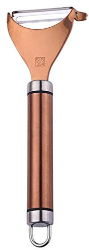 jieGorge Stainless Steel Vegetable Peeler for Potato and Other Vegetables, Kitchen,Dining & Bar for Easter Day (Rose Gold)