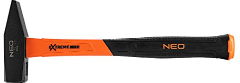 NEO TOOLS Schlosserhammer 300-2000g, Glasfasergriff, für Schlosser | Tischler- und Blechschmiedewerkstatt