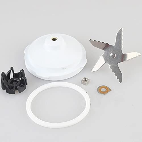 Jxjamp Blender BLADE+sealing ring for Philips HR7625 HR7620 RI7620 RI7625 HR2160 HR2168 HR2003 HR2004 HR2006 HR2024 HR2027