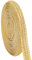PandaHall 14m Golden Gimp Braid Trim 20 mm Gewelltes Spitzenband Dekoratives Stoffband Goldene Bastelborte Zum Nähen von Polstervorhängen Kostümen Heimdekoration