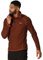 Regatta Men's Montes Lightweight Half Zip Fleece in Pile, Rame Bruciato, S Uomo
