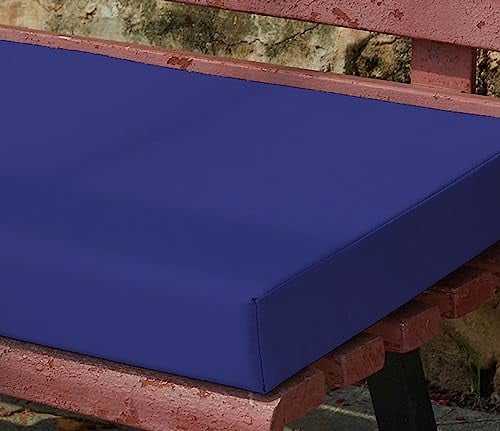 Benutzerdefinierte Bankkissen, Bank-Sitzpolster mit rutschfestem Boden Erkerfenster, Garten Terrasse Bankkissen für Gartenmöbel, langes Stuhlkissen für Schaukel Veranda