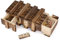 FunX Holztresor mit Geheimfächern – Kreative Geldgeschenkbox für Hochzeit, Geburtstag, Jugendweihe, Hölzerne Hochzeit – Magische Rätselbox aus Echtholz - 15 x 8,5 x 5 cm