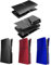 Façades Coque pour PS5 Slim Console Skin Faceplate Remplacement Plaque Shell Case PS5 Slim Accessoires (Digital Version Black)