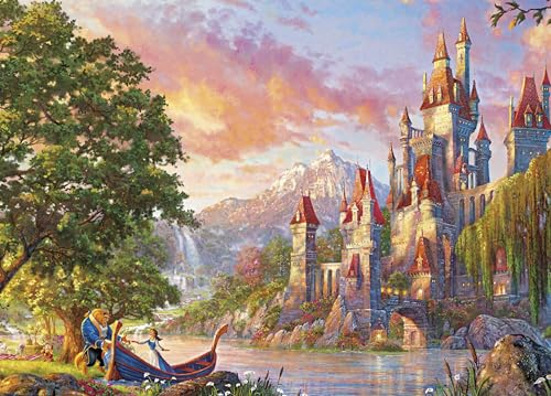 Ceaco - Thomas Kinkade - Disney - Die Schöne und das Biest II - Puzzle mit 1000 Teilen