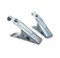 Pair of 25A Heavy Duty Crocodile Clips Standard Battery Electric Test