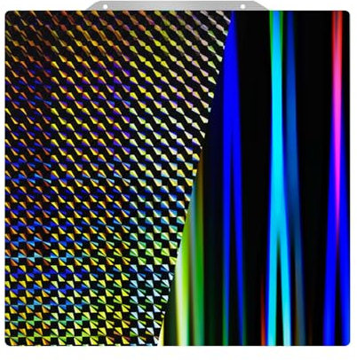 IdeaFormer Rainbow Streak+Phantom H1H Druckplatte 235x235mm, Smooth H1H Spring Steel Druckbett für Creality Ender 3/Ender 3 Pro/Ender 3 V2/Ender 3 V2 Neo/für ELEGOO Neptune 3/Neptune 4/Pro