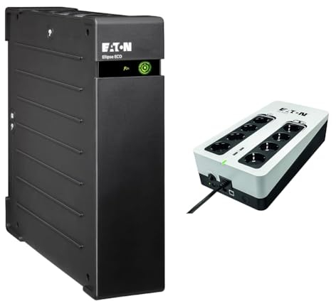 Eaton USV Ellipse ECO 1600 USB DIN - Off-line Unterbrechungsfreie Stromversorgung (USV) & 3S 850 DIN - 3S850D - Unterbrechungsfreie Stromversorgung (USV)