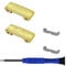 Knomix Headband Connector Hinge Clip Pin Replacement Repair Parts for Studio 3 3.0 Wireless Over Ear Headphone (Not fit Solo 2 and Solo 3 Wireless) (Gold)