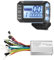 Kunray 24-48V 350W Brushless Motor Controller Mit LCD Anzeige Dualmodus Ebike Controller 24V 17 Ampere Zum Elektrisches Fahrrad Elektroroller Brushless Controller Kit