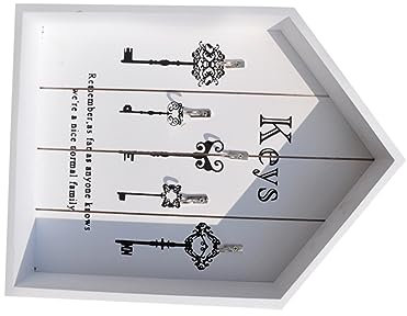 ANDRESLAD Schlüsseletui Heimdekoration Schrankdekor Skulpturen Wohnkultur Schlüsselschrank Schmuck-organizer Zum Aufhängen An Der Wand Aufbewahrungsbehälter Für Schlüssel Meeresdekor Bambus