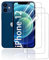 HonJenSeoa Protector de pantalla de película de hidrogel para iPhone 12, 3 Piezas película protectora de TPU suave transparente HD Curva 3D de Cobertura Completa Sin Burbujas