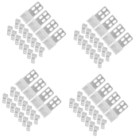 Ciieeo 4 Sätze Sofa-Hardware Griffbrettaufkleber Zündhölzer Anzünden Streichhölzer Für Den Notfall Camping-Notfall-Match Instrumentenversorgung Der Draht Eisen Silver 24 Stück * 4