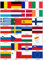 Europäischen Union 28 Sticker EU Alle Länderflaggen Völkern Europas Aufkleber Europa (35 x 20 mm)