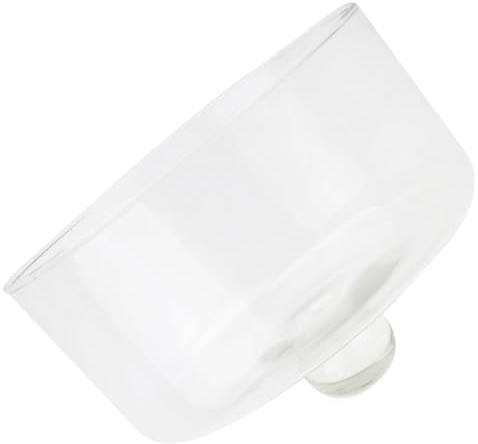 Besportble Cloche À GâTeau En Verre Transparent 9.37In DôMe De GâTeau Protection Anti-PoussièRe Couvercle Alimentaire Pour Desserts Cuisine Maison