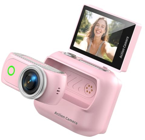 Whoasyst 4K Clear Pocket Camera 32GB TF Card Support for Dynamic Sports Capturing