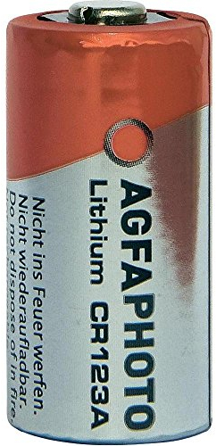 AgfaPhoto 120802633 AgfaPhoto 120-802633 Lithium Batterie CR123A Photo 3 Volt gelb-Silber