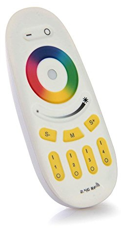 LIGHTEU®, Original Milight Miboxer Color 4 Zone RGBW Dimmbare 2,4 GHz RF Fernbedienung, fut096