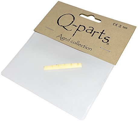 Q-Parts AGED COLLECTION Pre-slotted Bone Nut for Stratocaster/Telecaster