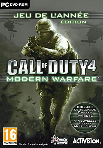 Call of Duty 4 Modern Warfare Game of The Year Edition Jeu PC