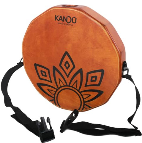 KTÄK - Die erste Handtrommel Percussion, Two-Sound Cajón Body Snare, tragbare Cajon von Kandu (Nussbraun)