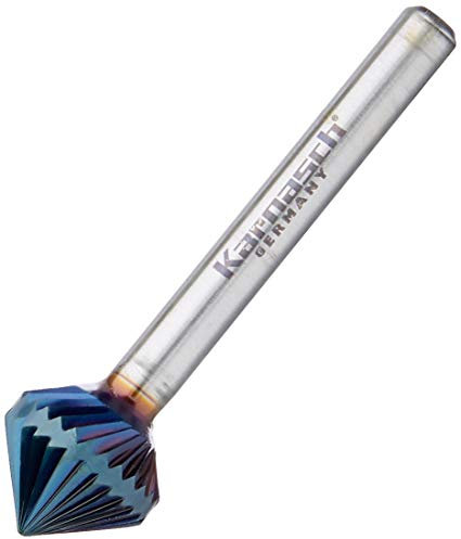 KARNASCH 116063100 Pernos de Fresado de Metal Duro, Cónica 90° y Cónica 90°, Combi y Form, KSK/KSK Forma,