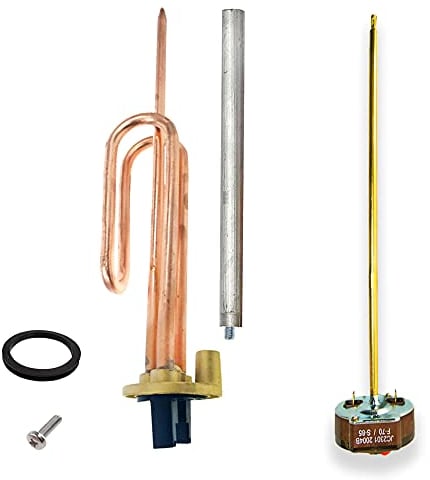 GOLDMAN SERVICE | Kit Reparación Termo Eléctrico | Resistencia 1500W, Ánodo Magnesio, Termostato, Junta de Goma, Tornillo (1500W)