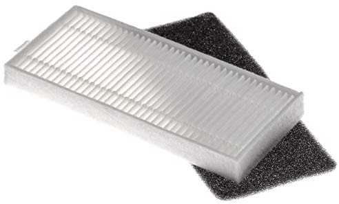 vhbw Staubsauger-Filter Set kompatibel mit Tesvor X500, M1, T8, S6 Saugroboter - 2X Ersatz-Filter (HEPA-Filter, Schaumstoff-Filter)