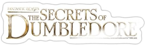 Spreadshirt Phantastische Tierwesen 3 The Secrets Sticker, max. 10x10 cm, 10 x 10 cm, Weiß glänzend