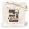 Loxato Stoffbeutel Bedruckt - Stofftasche - Baumwolltasche Bedruckt 100% B35 x H42 x T8 cm - Tragetasche Canvas-Stoff 220 g/m2 - Jutebeutel - Einkaufstasche Lange Henkel 70cm - Einkaufsbeutel